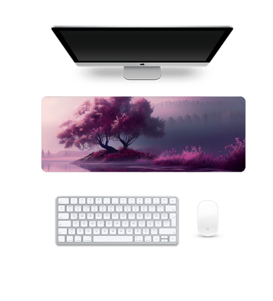 Nature Mystery Portrayed Tranquil Forest Scene Gaming Pad