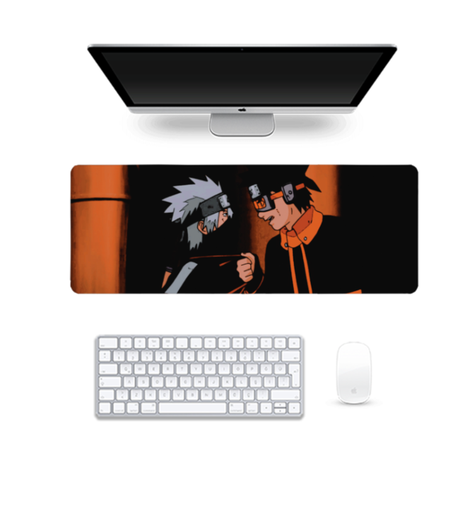 Uchiha Obito Hatake Kakashi Naruto Anime Gamine Pad