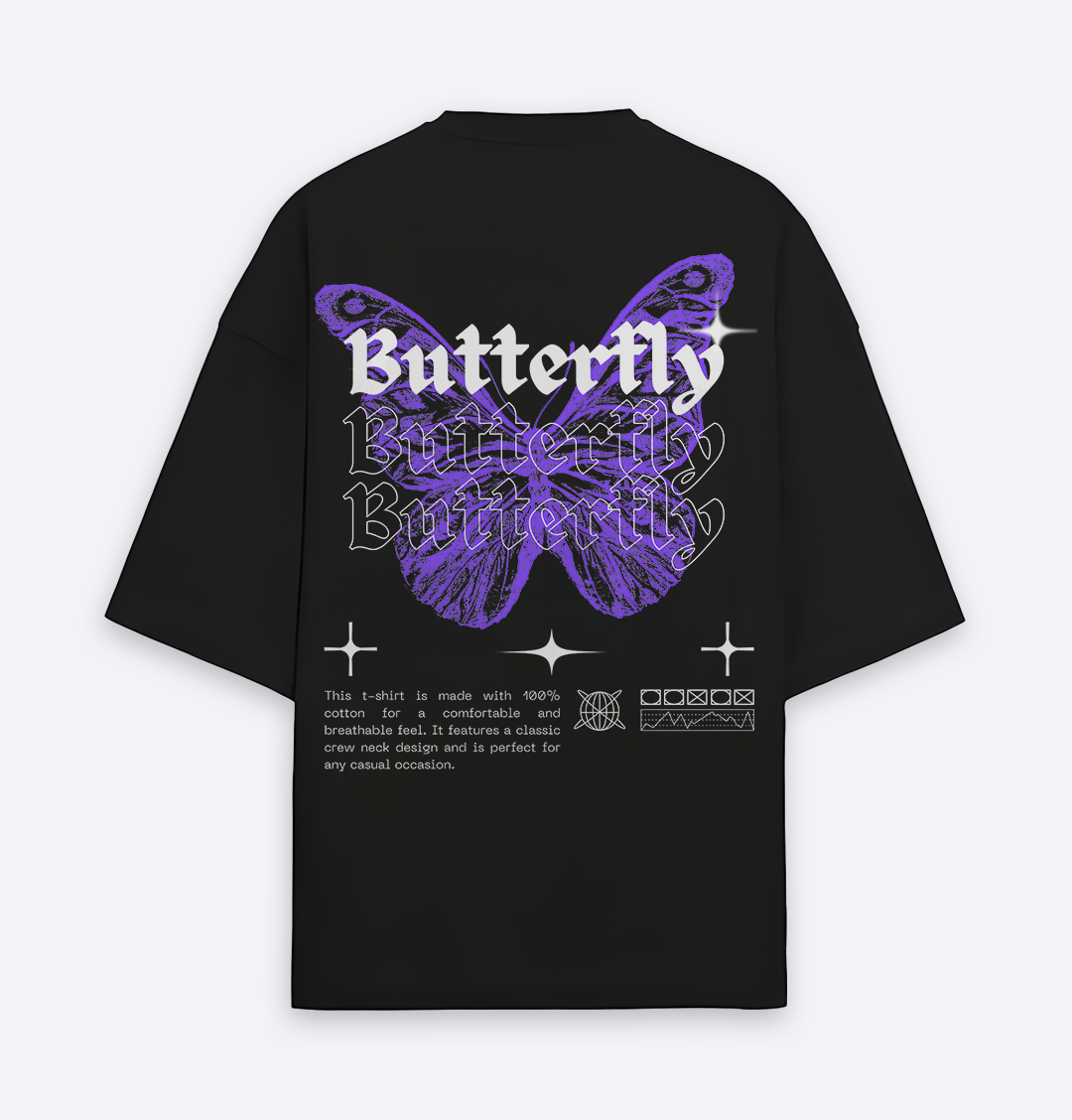 Butterfly Oversize T-shirt